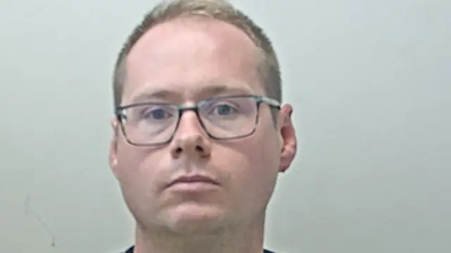 A mugshot of John McGowan-Fazakerley