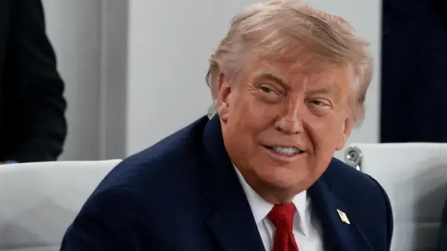US President Donald Trump