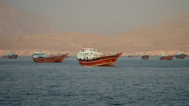 Strait of Hormuz shipping lan