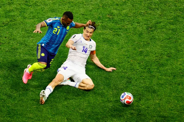 Uzbekistan 1-2 Colombia