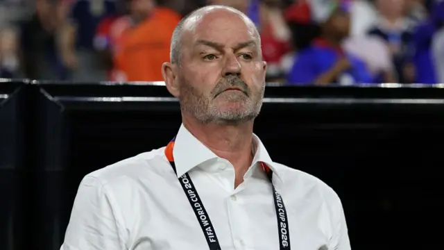 Steve Clarke, Manager of Scotland, is seen before the FIFA World Cup 2026 Group C match between Haiti and Scotland
