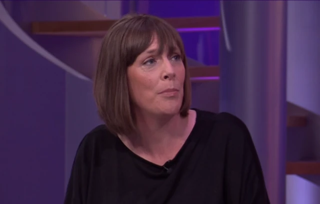 Jess Phillips speaking on BBC Newsnight