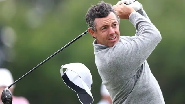 Rory McIlroy with cap off head