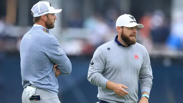 Sam Burns and Tyrrell Hatton