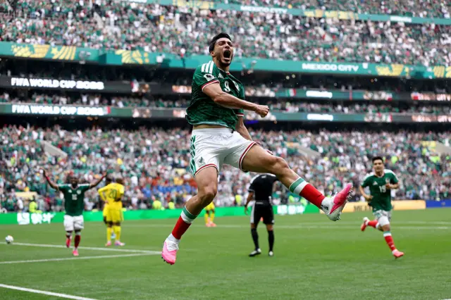 Raul Jimmenez celebrates