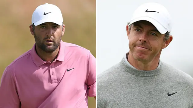 Scottie Scheffler and Rory McIlroy