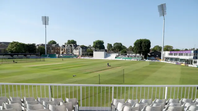 A general view of Essex's Chelmsford County Ground