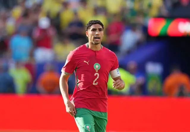 Morocco captain Achraf Hakimi