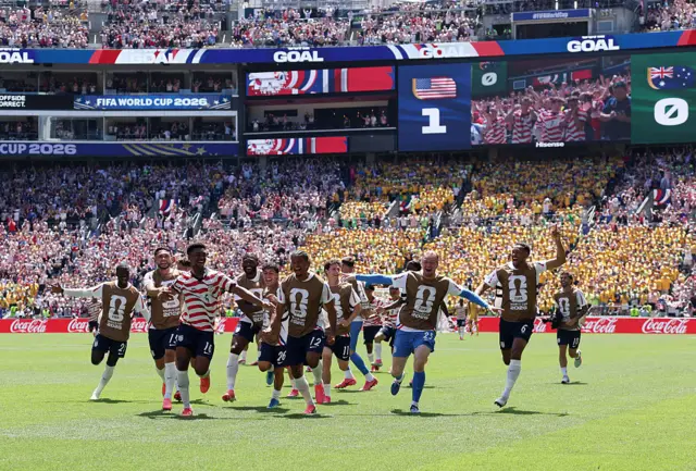 USA v Australia