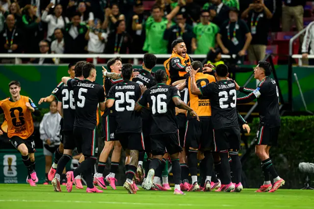 Mexico celebrate
