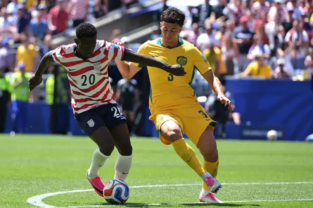 Folarin Balogun and Alessandro Circati