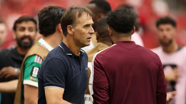 Qatar manager Julen Lopetegui