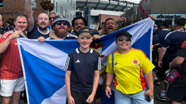 Scotland fans in Boston