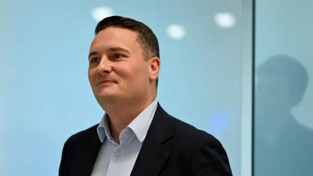 Wes Streeting pictured.