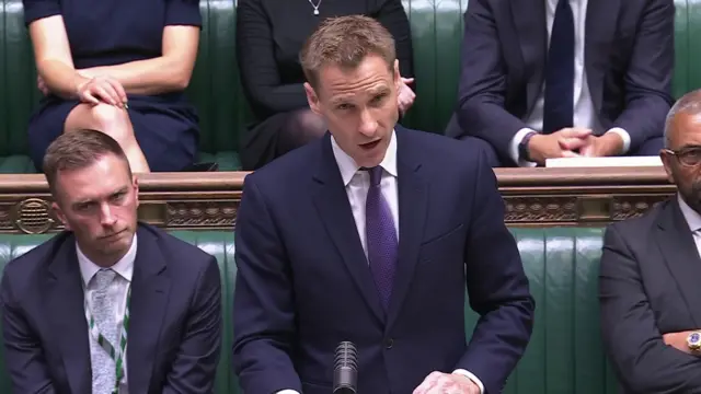 Shadow home secretary Chris Philp responds after Home Secretary Shabana Mahmood issuing a statement in the House of Commons