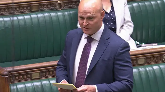 Max Wilkinson addresses Commons