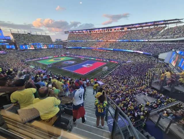 General view of Philadelphia Stadium before kick-off