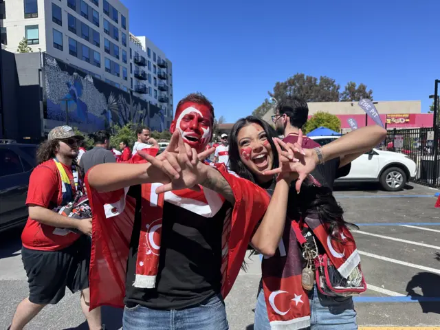 Fans from Turkey
