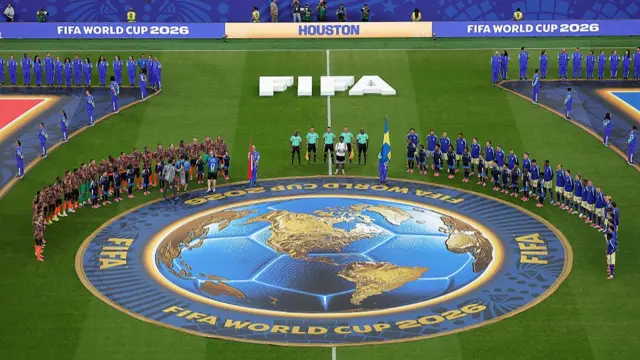 Netherlands and Sweden line up before the match