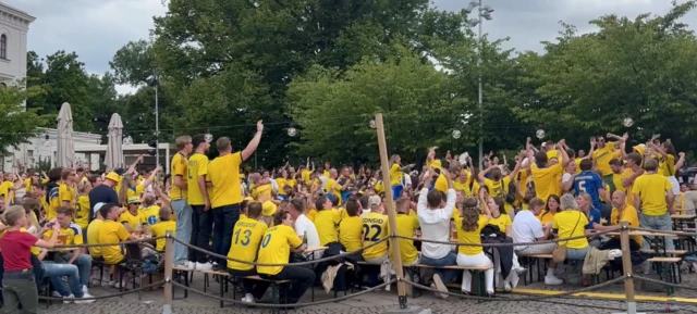 Sweden fans