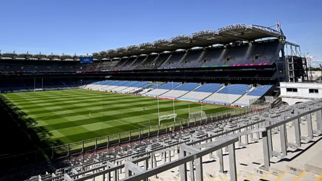 A sunny Croke Park