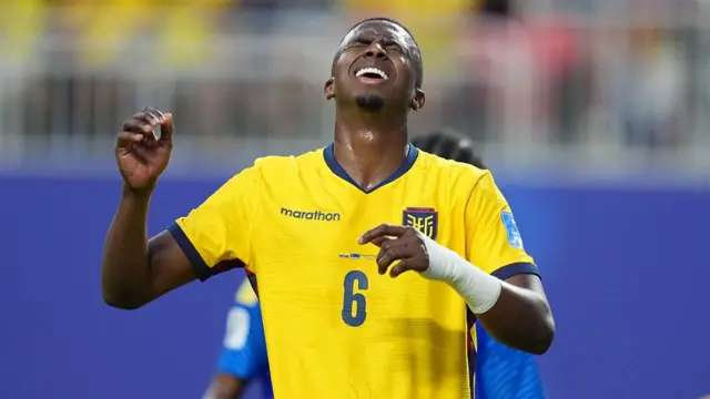 Ecuador defender Willian Pacho