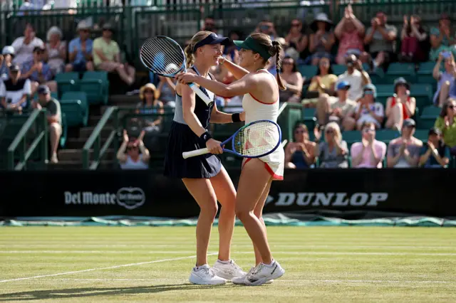 GB duo Harriet Dart and Maia Lumsden