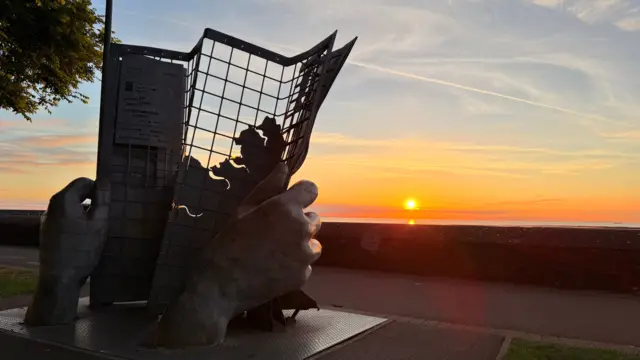 Sunrise in Minehead