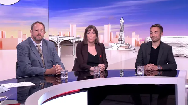 From left to right: Labour MPs Toby Perkins, Jess Philips and Luke Charters