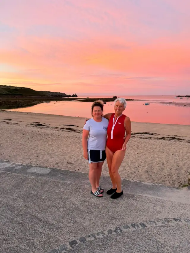 Swimming on the Scilly Isles