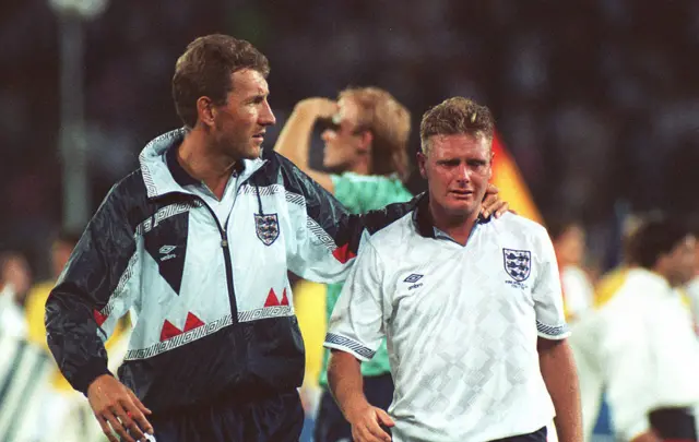 Paul Gascoigne in tears