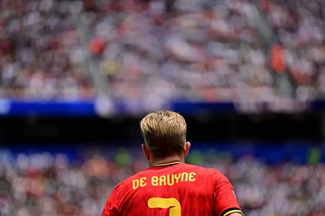 Belgium's Kevin De Bruyne pictured