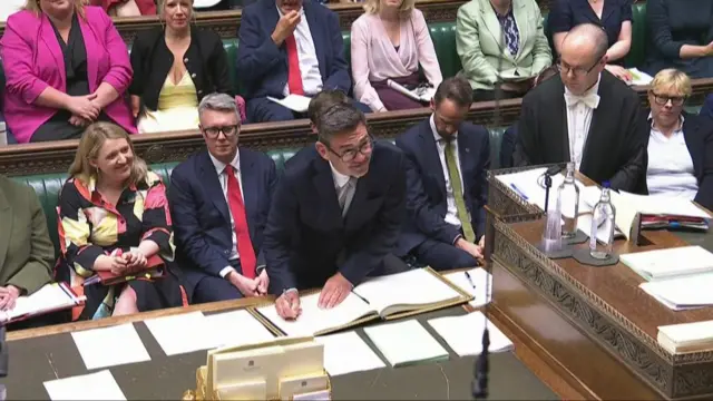 Andy Burnham in the House of Commons