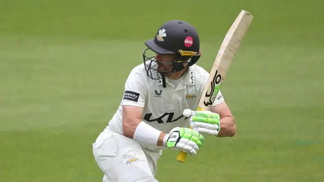 Rory Burns batting for Surrey