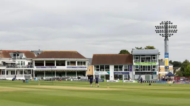 A general view of Kent's Canterbury Cricket Ground