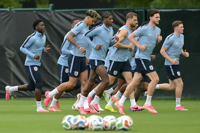 England training