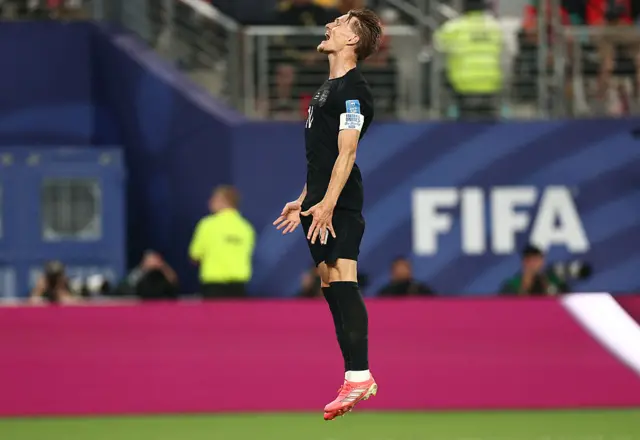 Martin Odegaard reacts during the 2026 World Cup Group I football match between Norway and Senegal at the New York/New Jersey Stadium