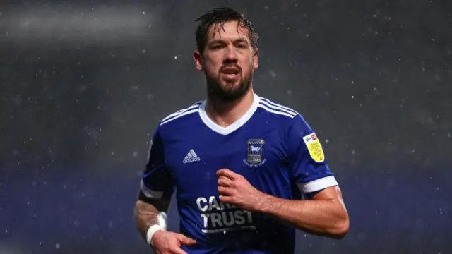 Luke Chambers of Ipswich Town is seen during the Sky Bet League One match between Ipswich Town and Sunderland at Portman Road