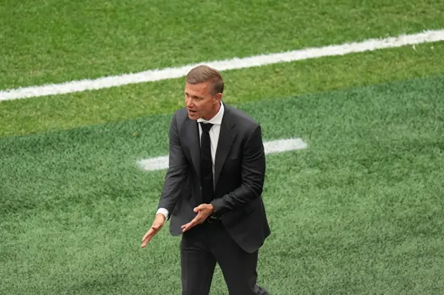 Head coach Jesse Marsch of Canada is seen