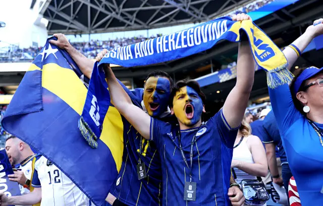 Bosnia fans