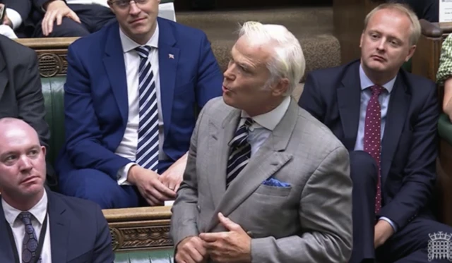 Desmond Swayne speaking in the House of Commons
