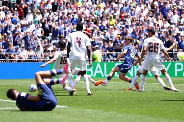 Ermin Mahmic #26 of Bosnia and Herzegovina scores