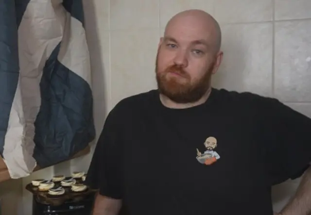 The Bald Baker is ready for tonight