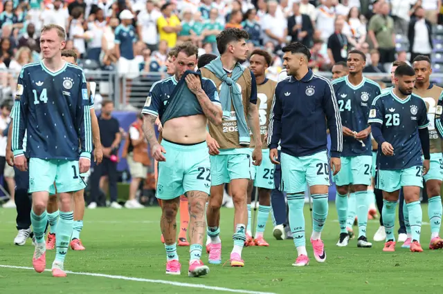 Germany dejected