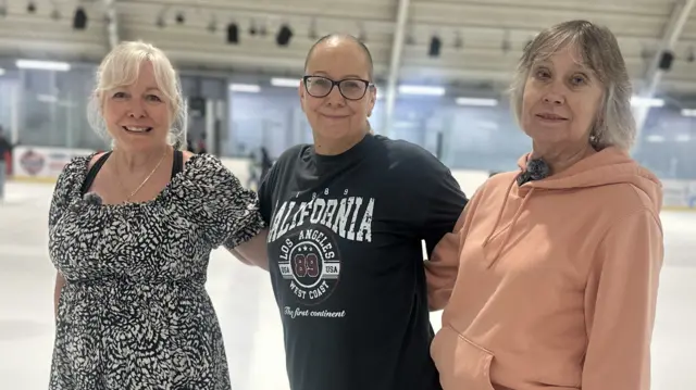 Rose Strachan (left) Deena Burgess (middle) Sue Holloway (right)