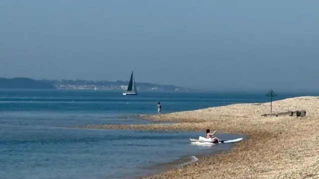 Gosport on Weds 24 June sent in by BBC Weather Watcher Solentgirl