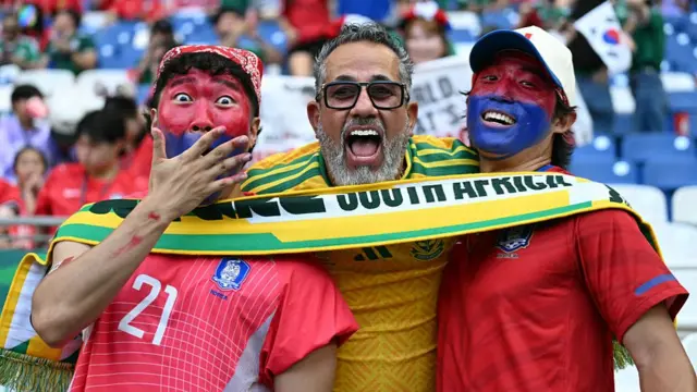 Fans at the World Cup