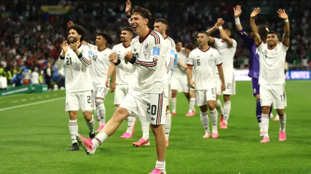 Mexico celebrate