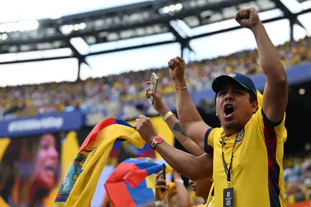 World Cup Group E football match between Ecuador and Germany at the New York