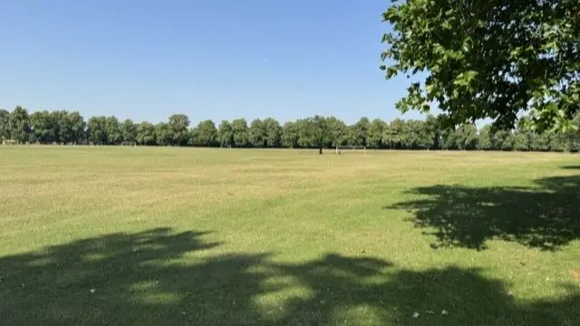 An empty park